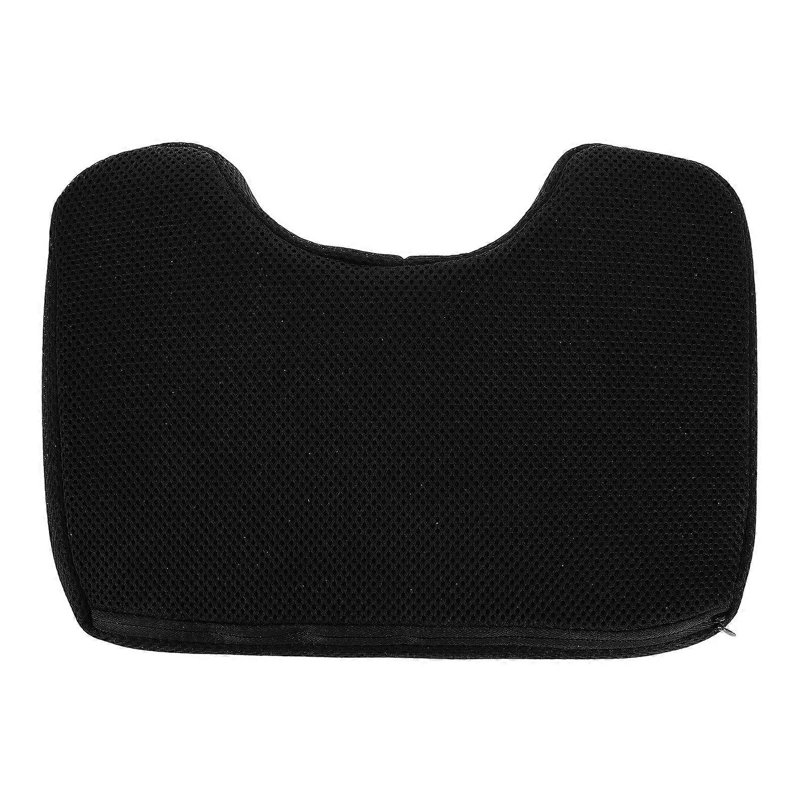 Machine Cushion Replacement Seat Pad Anti Slip Strap Home Use Gym Use Workouts Black 33 00X23 00X6 00Cm Comfort Enhancement 1Set