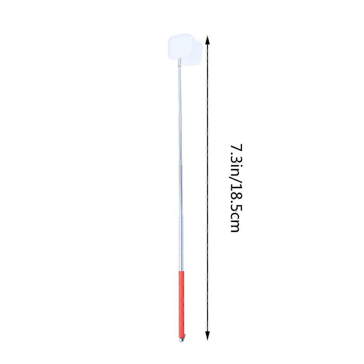 Fishing Cast Net Professional Telescopic Shrimp Fishing Net for Aquarium Enthusiasts Red 18.5 x 5 x 0.3cm 1Pcs