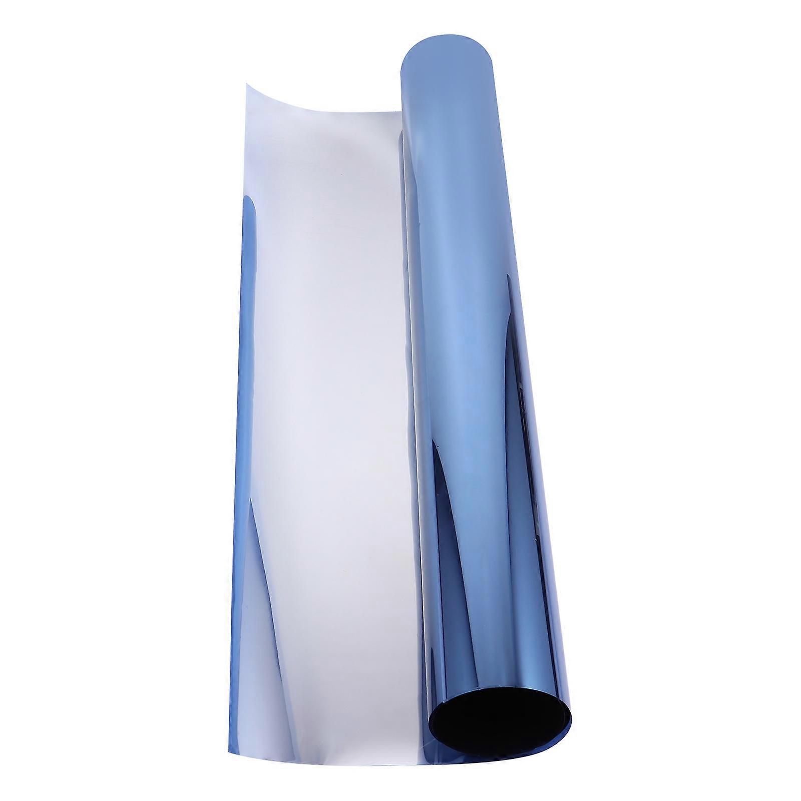 Window Privacy Film Blackout Window Stickers Pet Material 200cm x 50cm Indoor Privacy Infrared Blocking 1Set