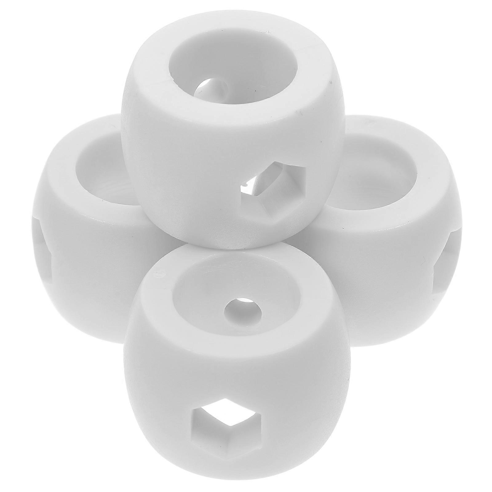 Foosball Table Parts Rod Bearings Accurate Ball Placement White 2.50X2.50X2.00CM Gameplay Enhancement