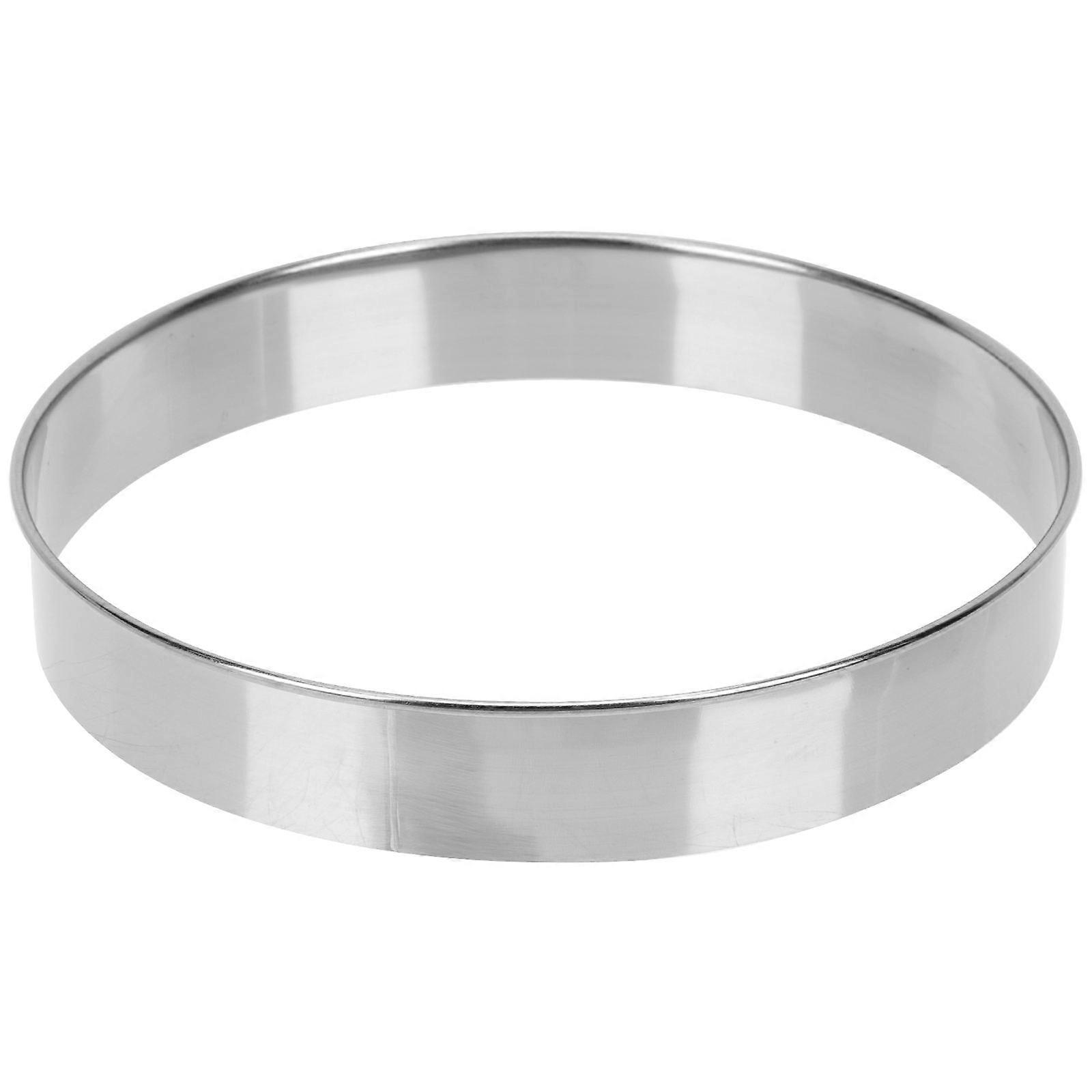 Pizza Cheese Ring Round Shaped Easy Cleaning Pizza Baking Accessory for Home 1Pcs
