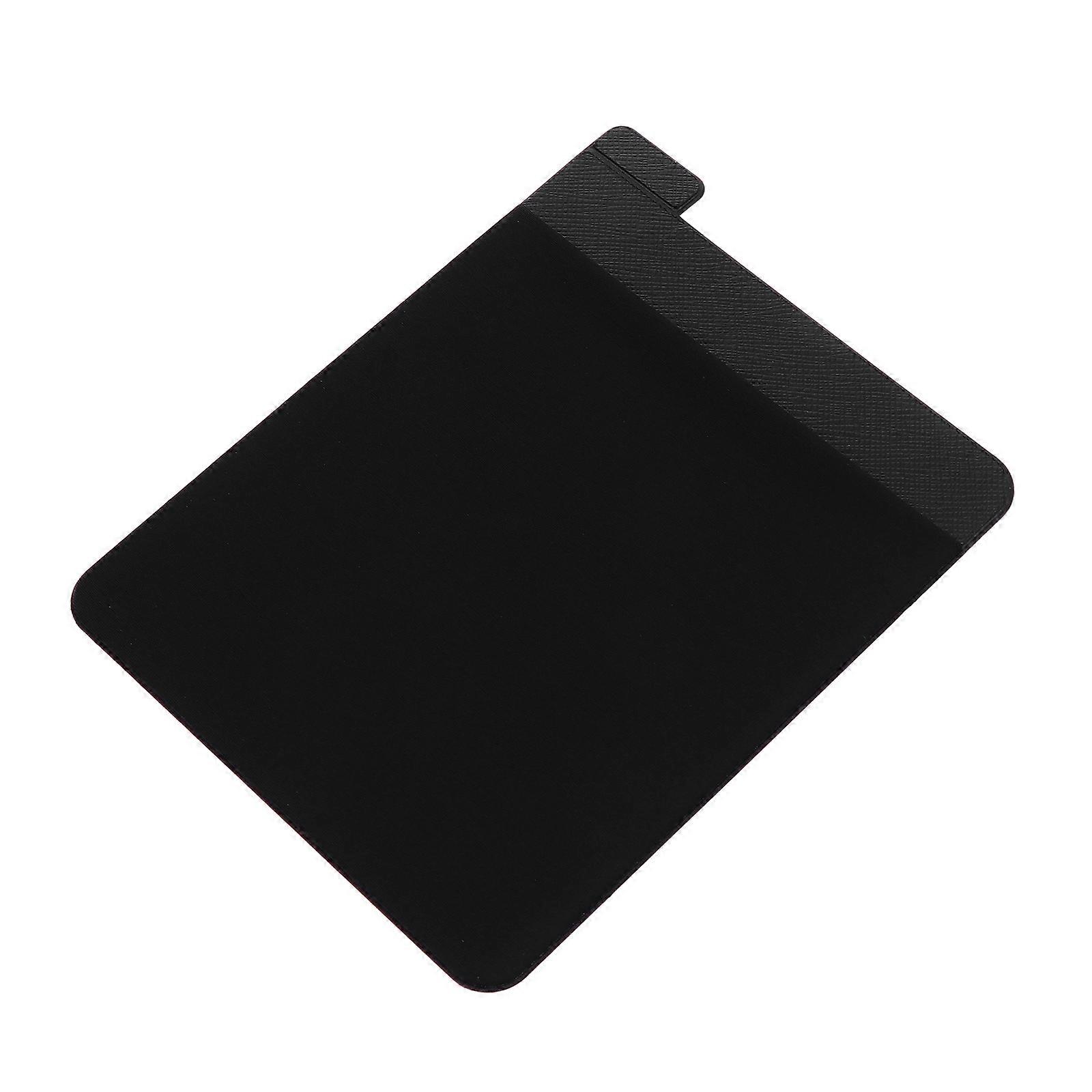 Laptop Pouch Elastic Stick-On No Marks on Machine Travel 15x11.5cm Black 1Pcs