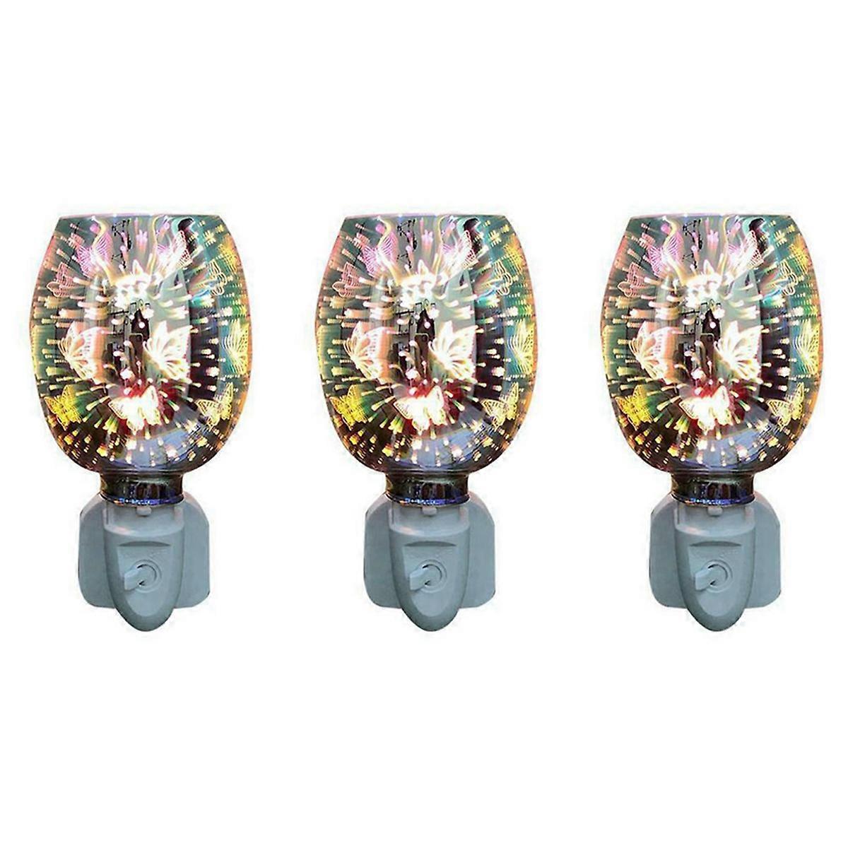 Electric Plug in LED Aroma Diffuser Wax Oil Burner -UK Plug