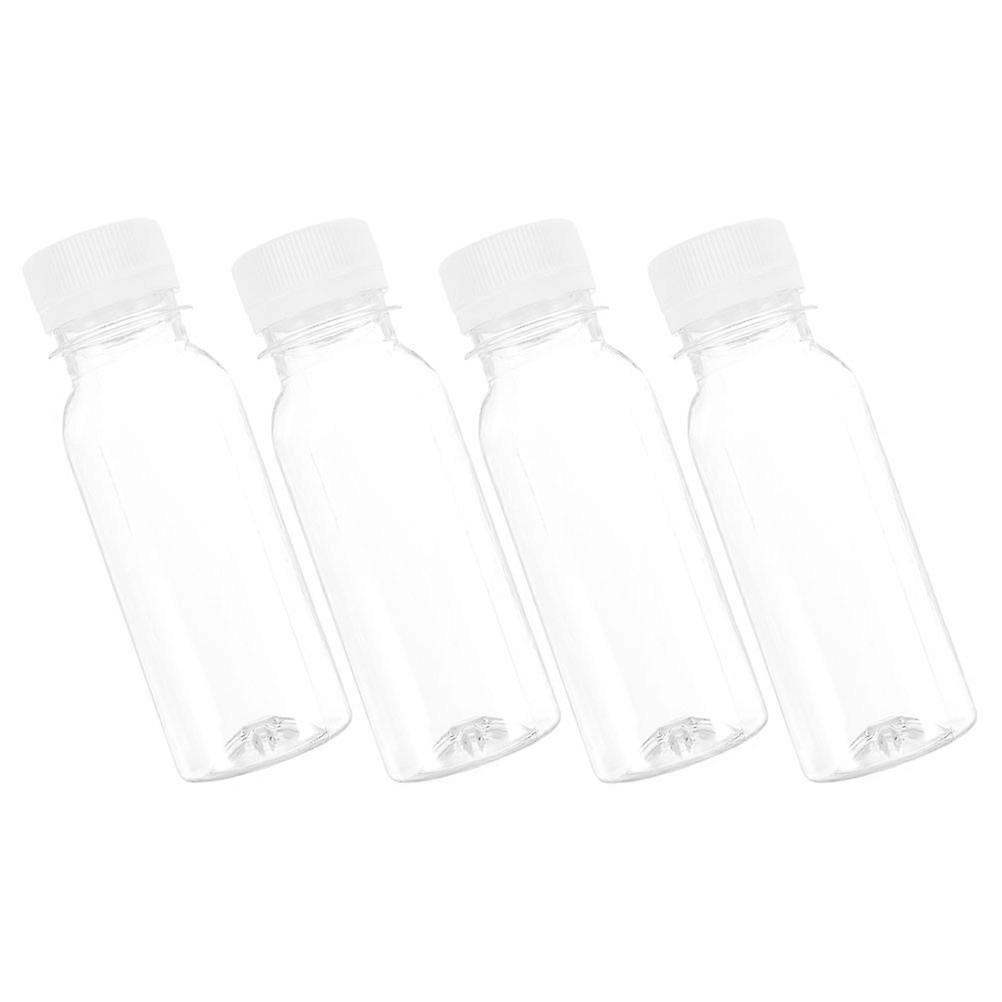 Storage Bottles Reusable Clear Bottle For Who Appreciate Simplicity 4Pcs
