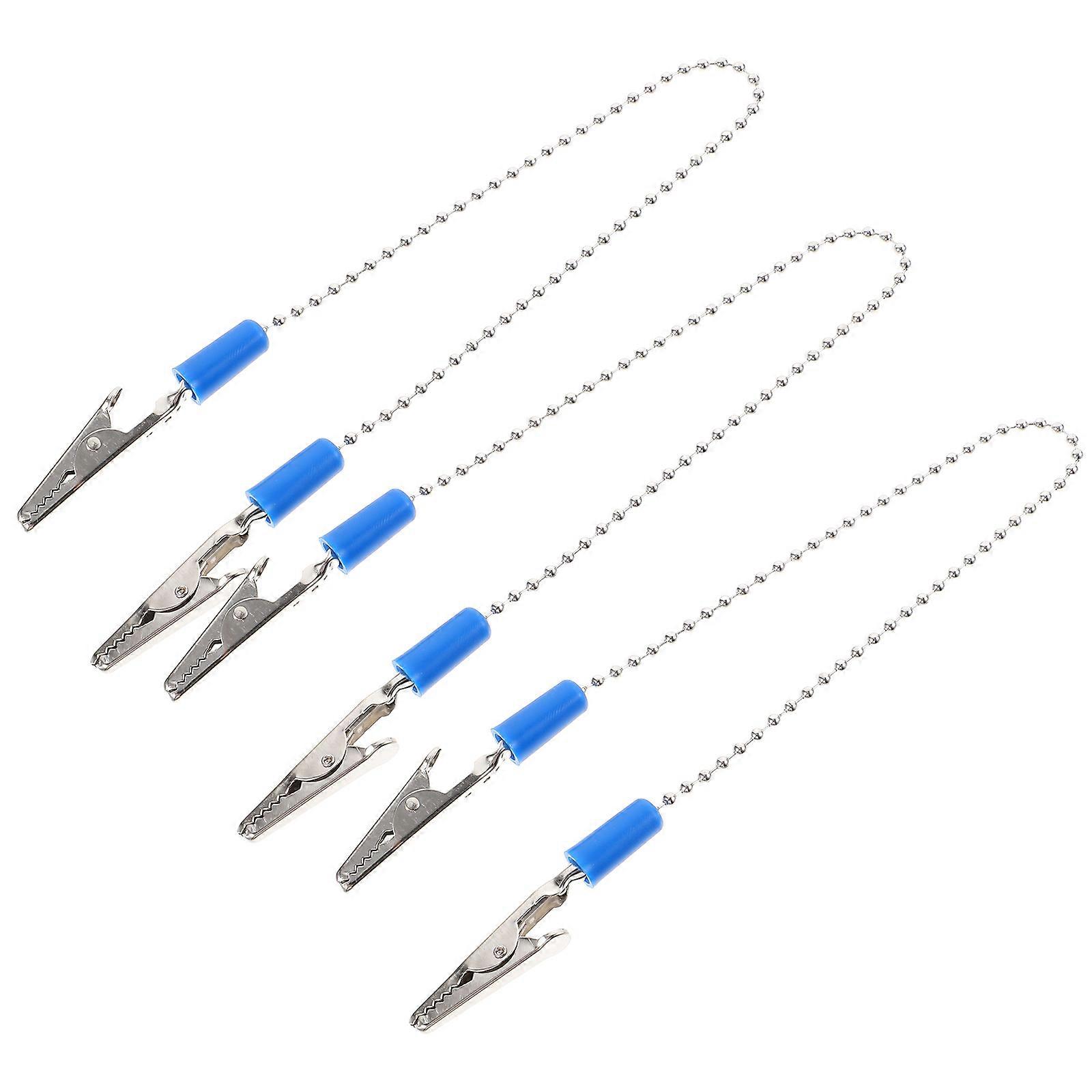 مشابك منشفة المطبخ مشابك منديل قناع بسيط الاحتفاظ المشابك 40x1x1cm تحديد الأوشحة عقد المرايل 3 قطع