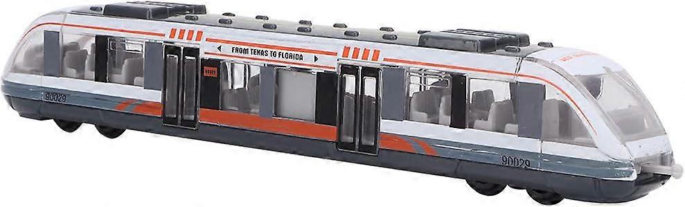 Toy Train Simulation Subway Model Alloy Sliding Diecast Metal Veh.
