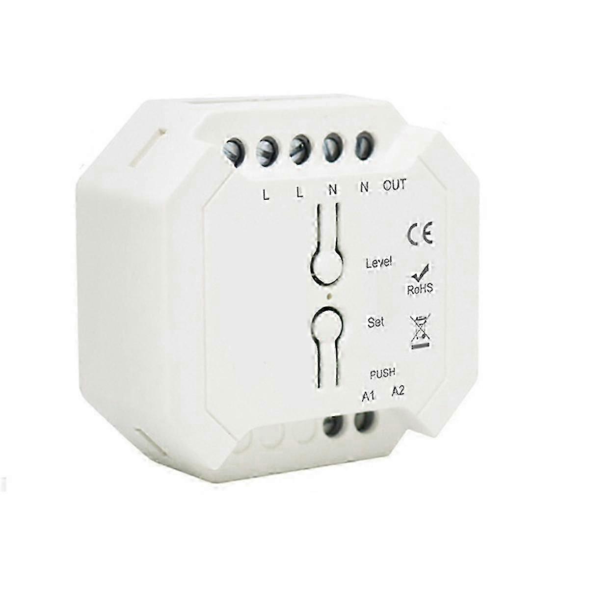 Tuya ZigBee Triac Dimmer LED Controller Smart Dimmer for Dimmable LED Lights Support Smart APP RF Remote Control A