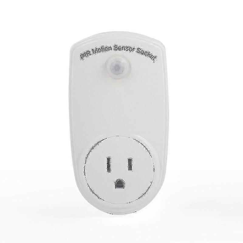 2025 Latest Model 2 Pieces Motion Sensor Style) Motion Sensor Sockets Indoor Plug In Motio