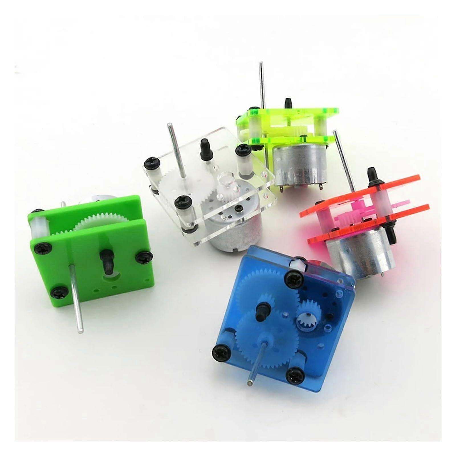310 Gear DC Electronic Starter 1-6V 300RPM for DIY Model Making - Available in 5 Colors, Compact Size and Versatile Compatibility