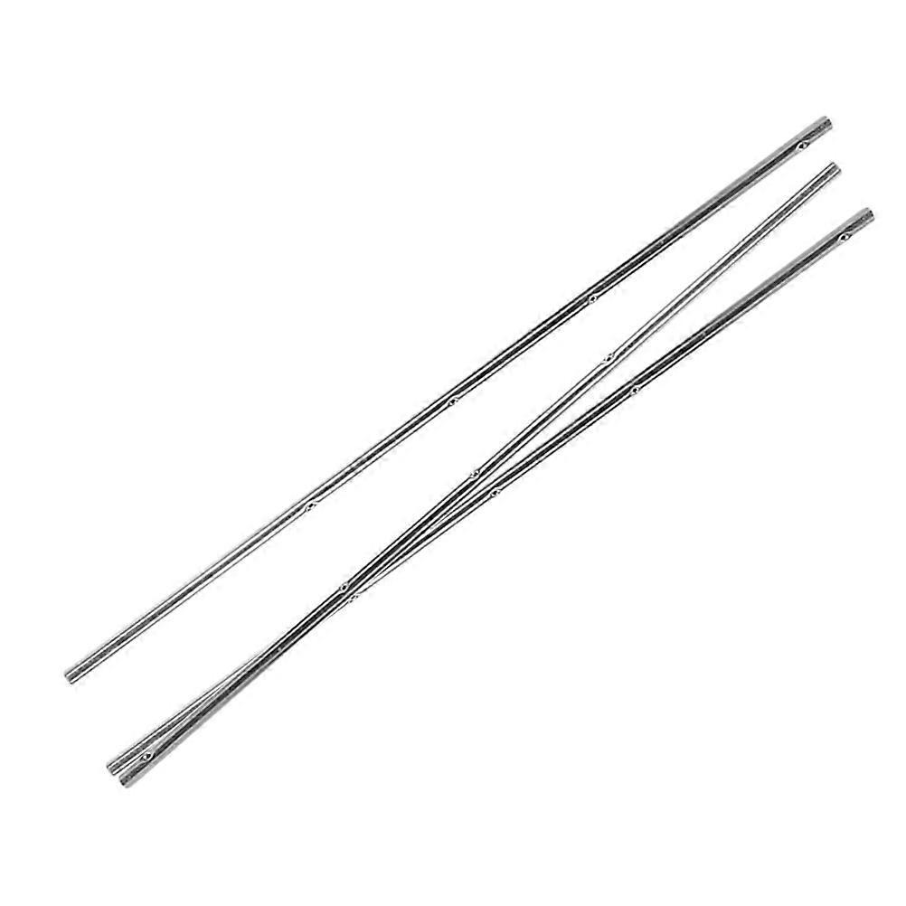 Foosball Table Replacement Handles Metal Operation Pole for Table Soccer Machine Accessory Home Use 44.00X0.80X0.80cm 3Pcs