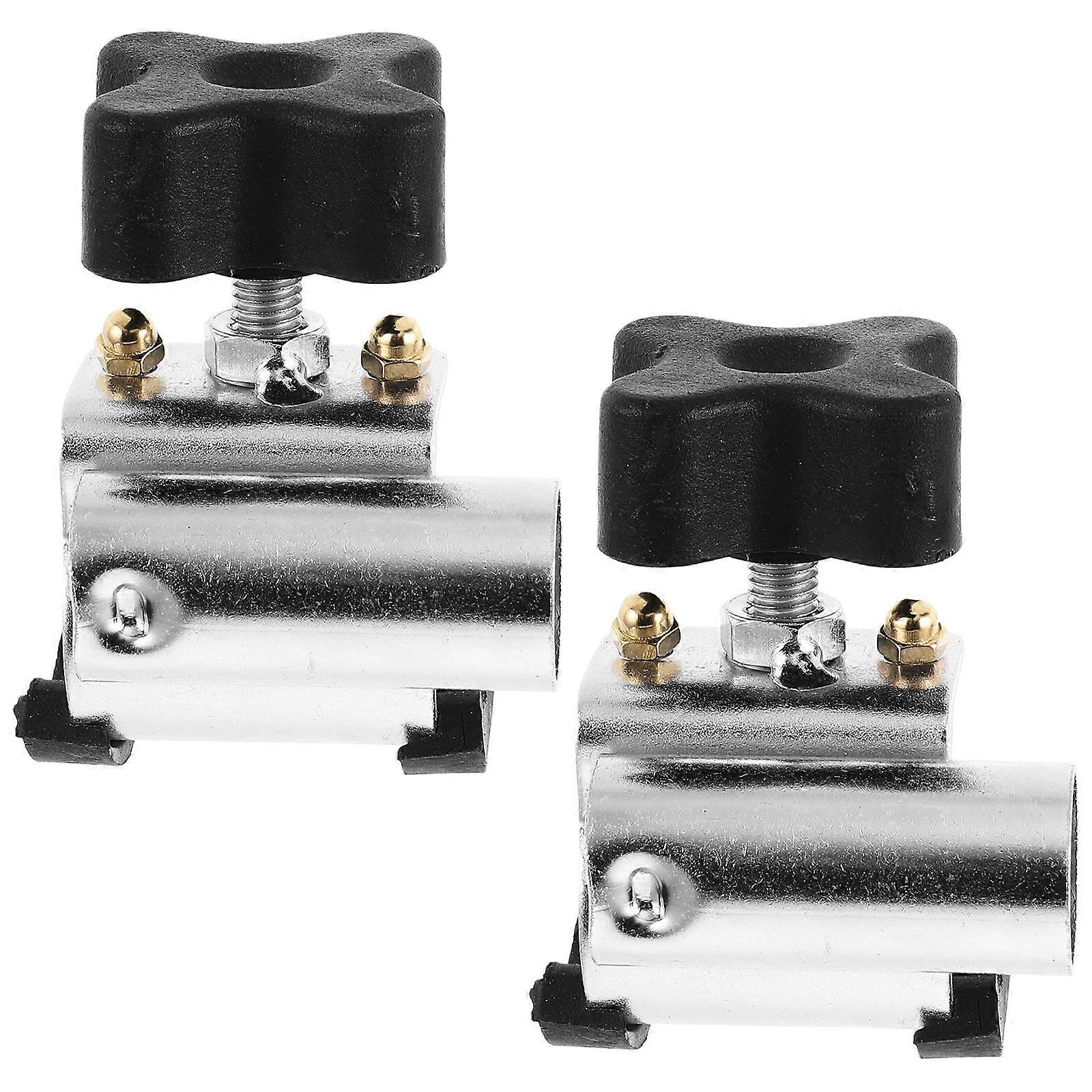 Wheelchair Dining Tray Clamp Universal Attachment for Easy Installation 2Pcs