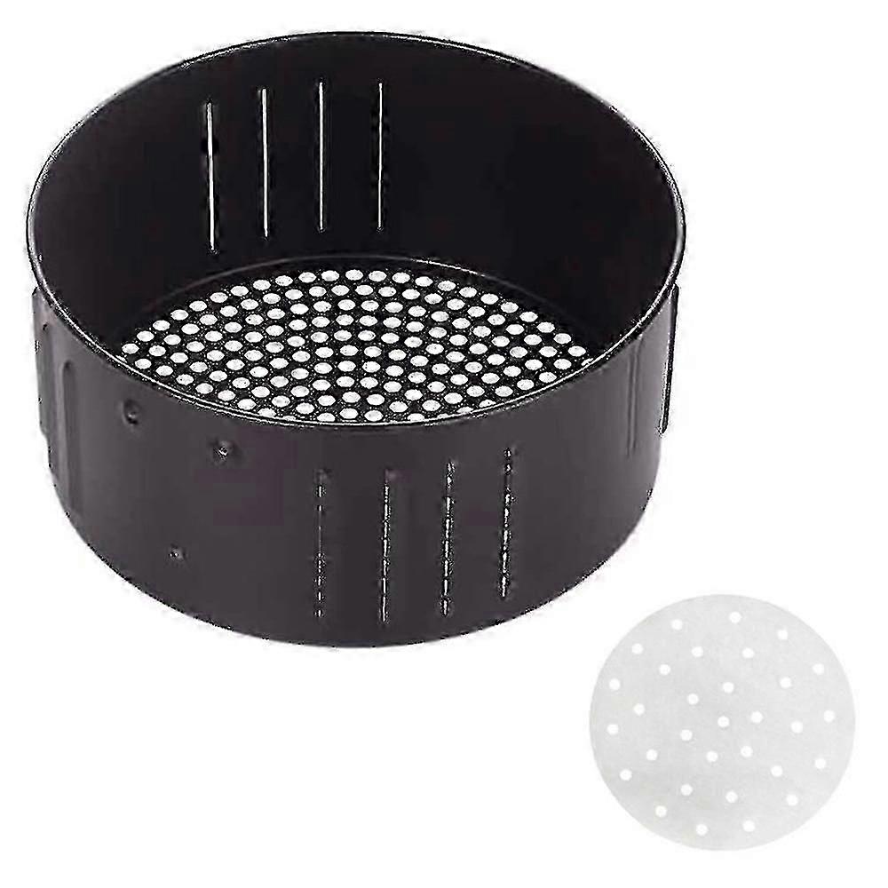 سلة استبدال المقلاة الهوائية ، لجميع فرن المقلاة الهوائية ، ملحقات المقلاة الهوائية ، سلة القلي غير اللاصقة ، 2.6 لتر