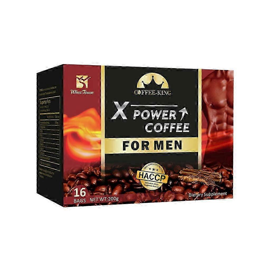 X Power Coffee for Men,Maca All Natural