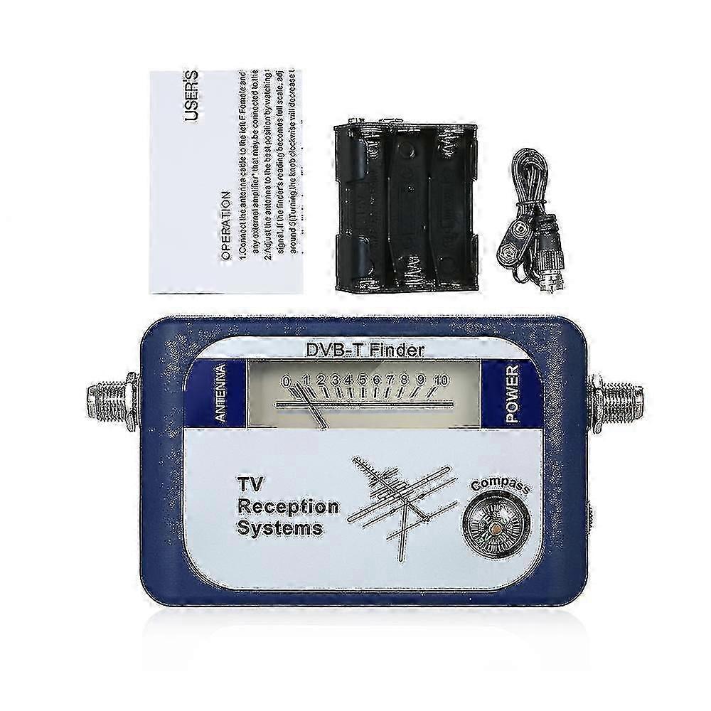 DVB-TプロフェッショナルTVアンテナファインダーデジタル空中信号メーターポインターTV衛星受信機SZRH AV