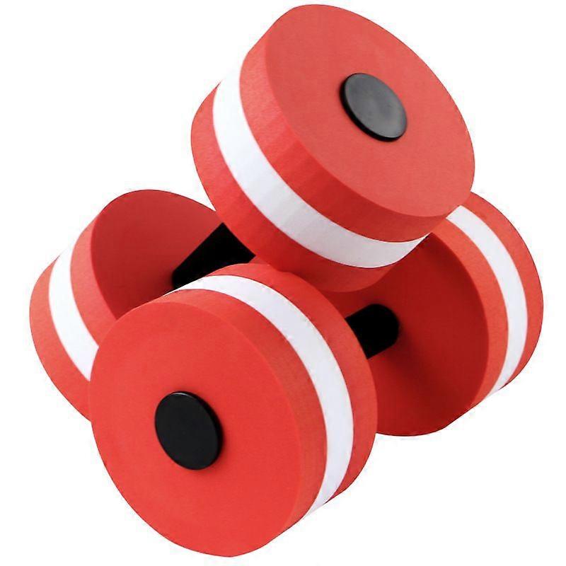 Aquatic Exercise Dumbbells,2 PCS EVA Water Dumbbells, Pool Fitness Equipment,Sports Aquatic Exercise Dumbbells, Water Floating Dumbbell Yoga Exercise