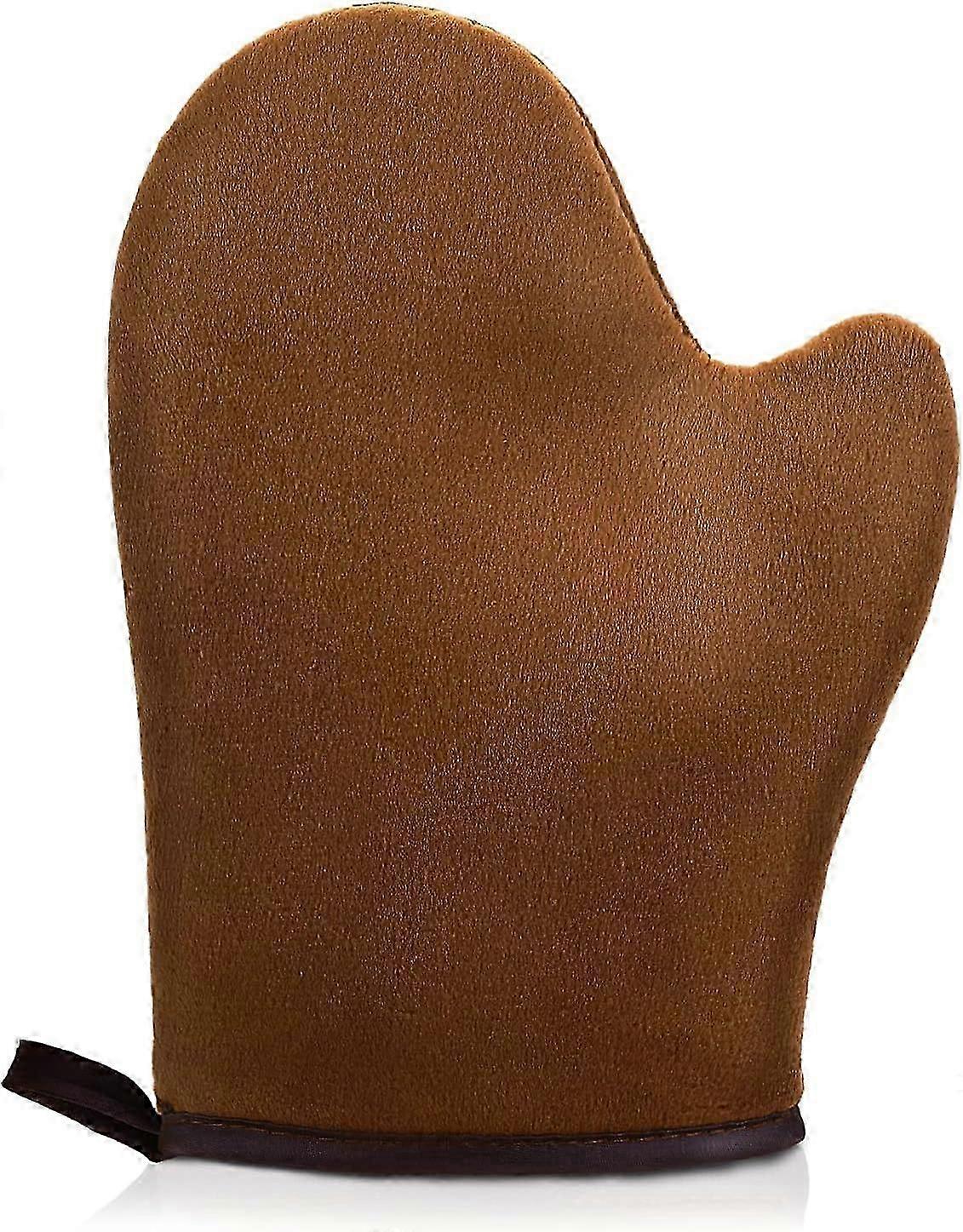 Self-Tanning Mitt Applicator - Ultra-Soft Gloves for Even Tan Application