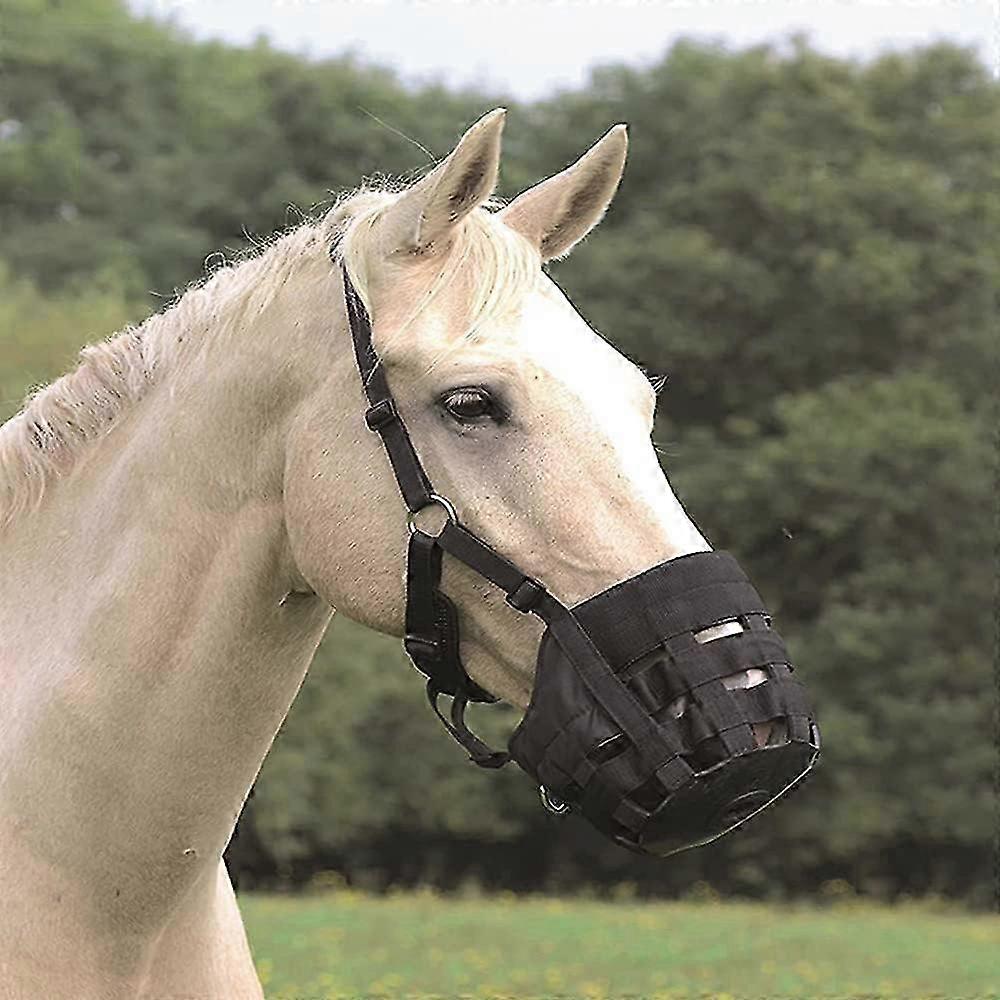 Horse Straw Muzzle (60cm) – Ripstop Equestrian Accessory
