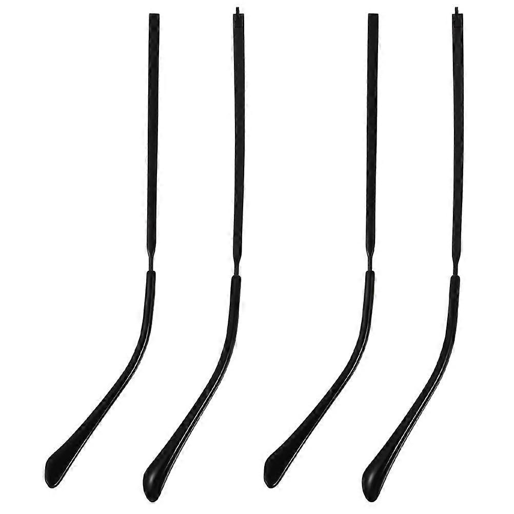2 Pairs Replacement Eyeglass Temples – Metal Arms for Glasses & Sunglasses, Easy Install, Stylish Design for Repair