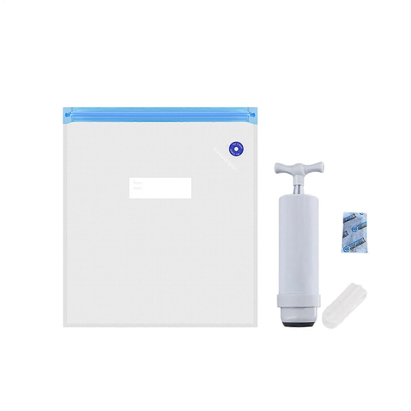 Filament Vacuum Storage Bag - Dustproof, Moisture Resistant Coil Storage Seal Bag with Sealing Clips and Hand Pump