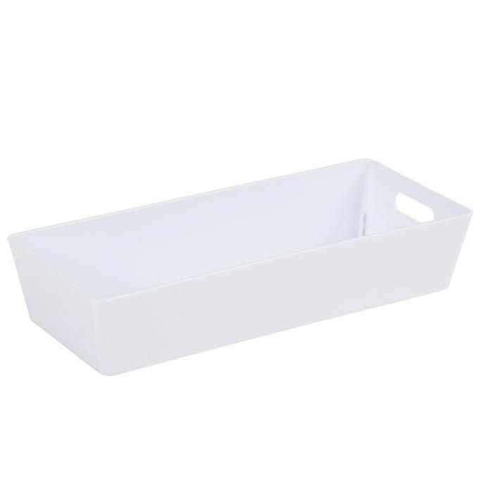 Wham Studio Tray Rectangular 2.01 Ice White 11 x 25cm