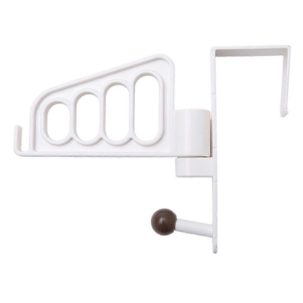1Pc White Household Hanger Hook for Room Clothes Storage Rack