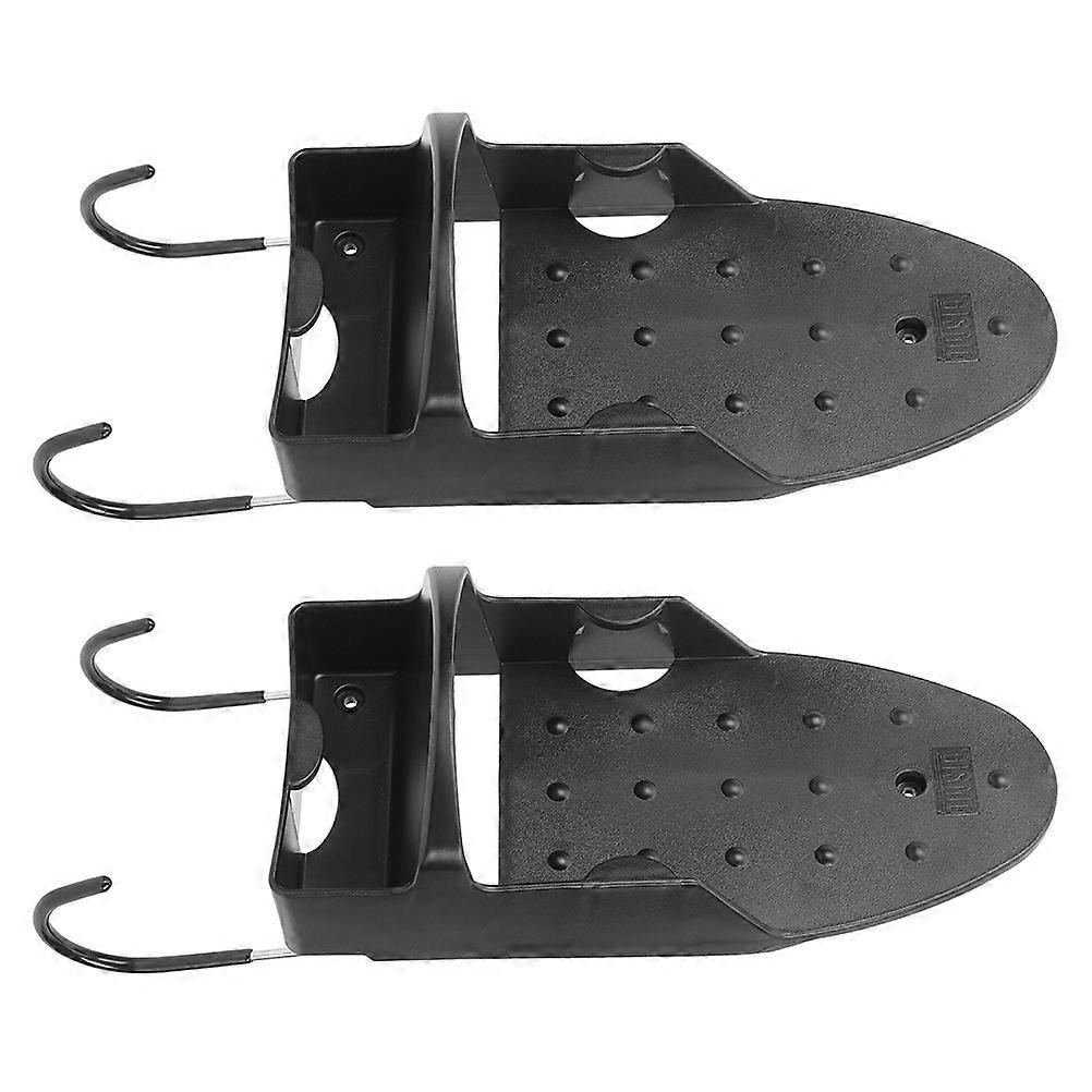 Ironing Rack Wall Hanging Hanger Storage Organizer Load Bearing PBT Material Simple And Elegant Style 2Set