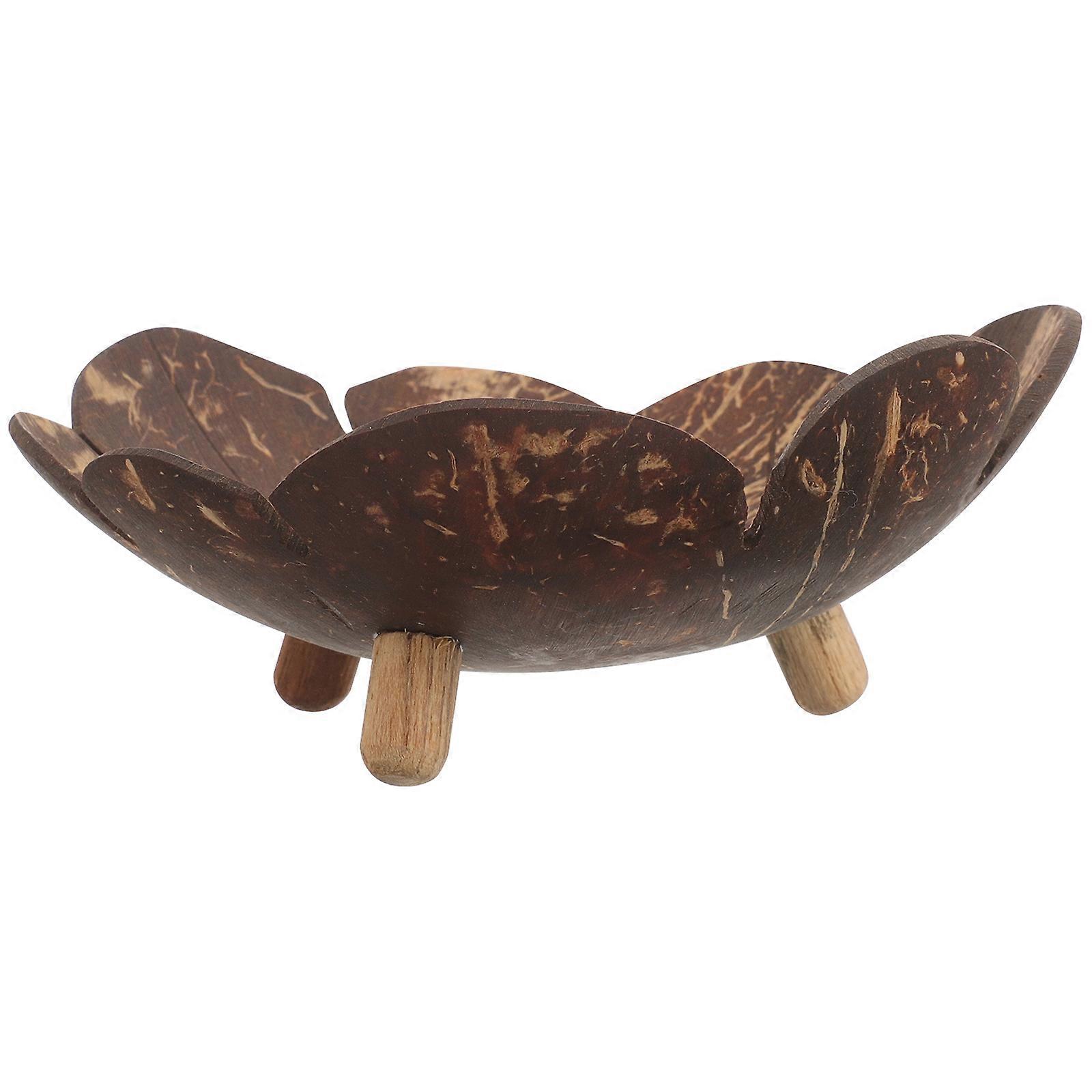Coconut Shell Soap Holder with Drainage Design, Creative Bathroom Storage Box for Soap, Simple and Practical Home Decor Accessory