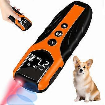 Anti Dog Barking Pet Trainer, Handheld Ultrasonic Dog Repellent, Portable Ultrasonic Dog Bark Training Device, Dog Bark Control Dog Deterrent Device P