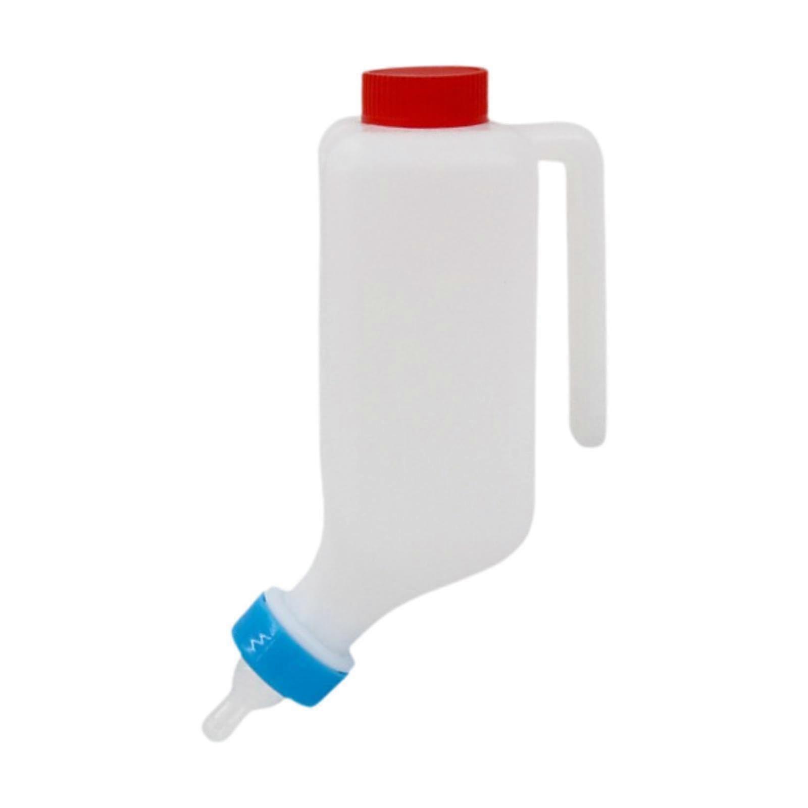 Lamb milk bottle 800ml sheep milk jug with portable handle, sheep feeding bottle, sheep milk feeding for nursing equipment