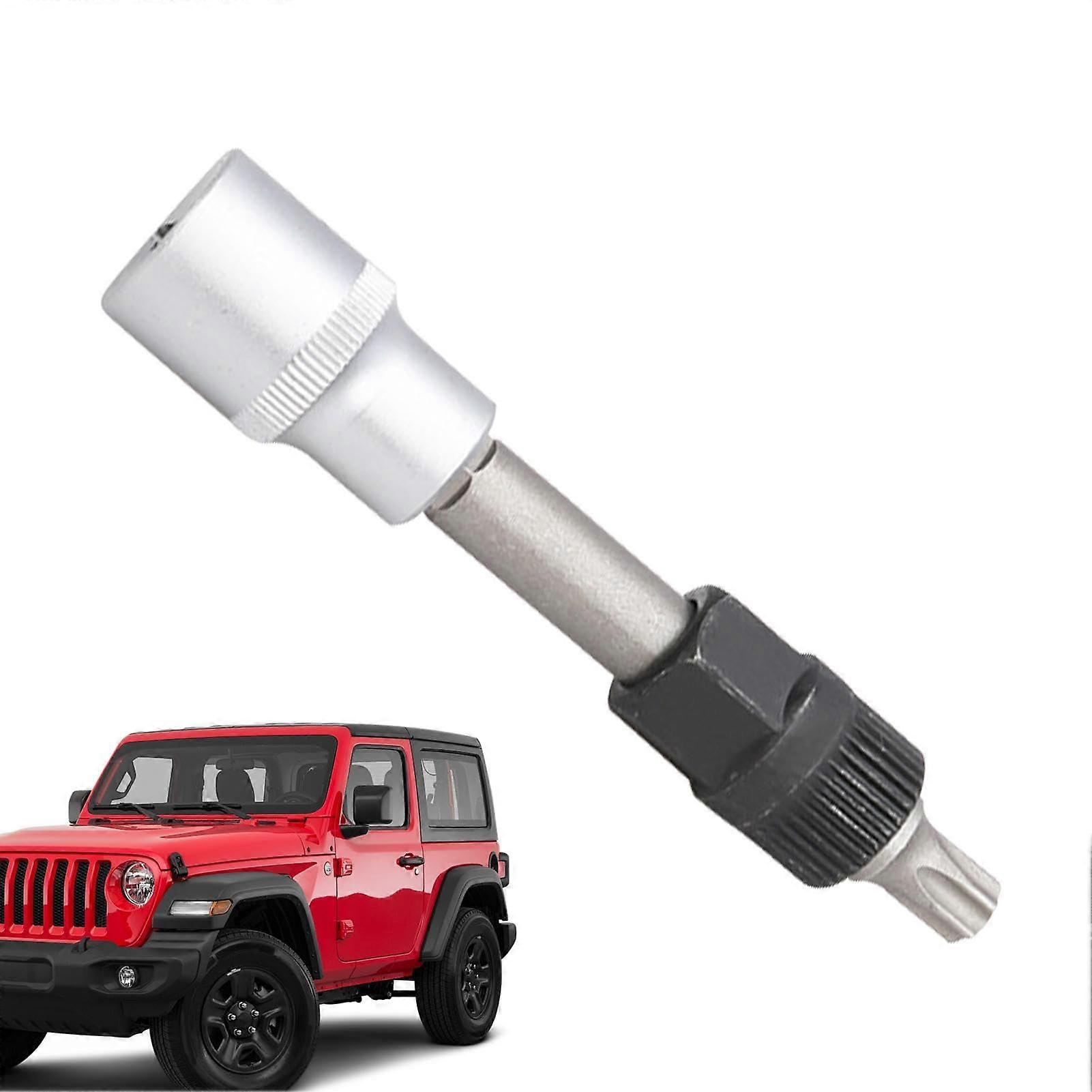 Pulley Centre Bolt Remover Tool | Heavy Duty Metal Socket Wrench with Rustproof Finish and Ergonomic Handle