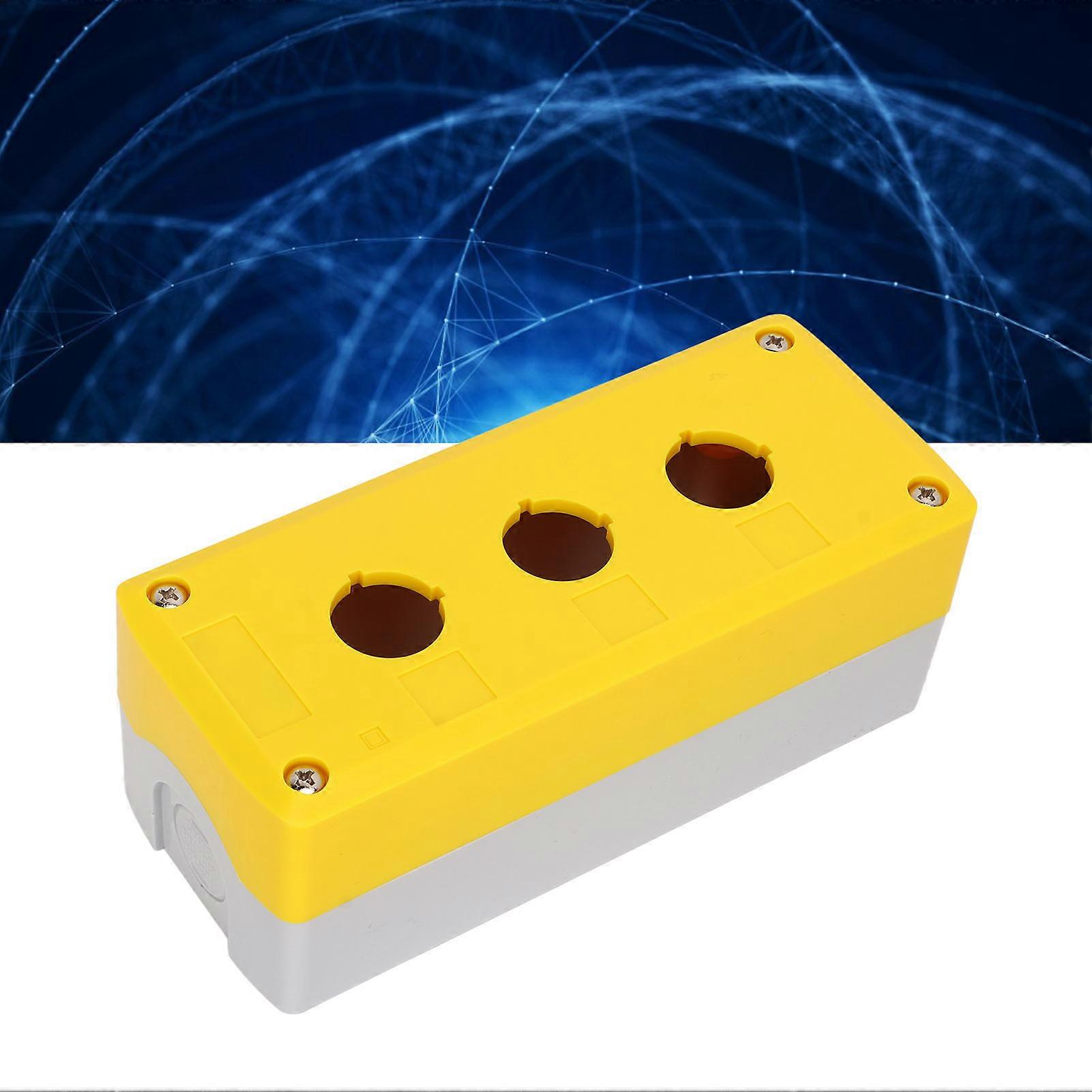 3 Holes 22mm Push Button Box IP65 Waterproof Switch Control Station Box for Power Equipments