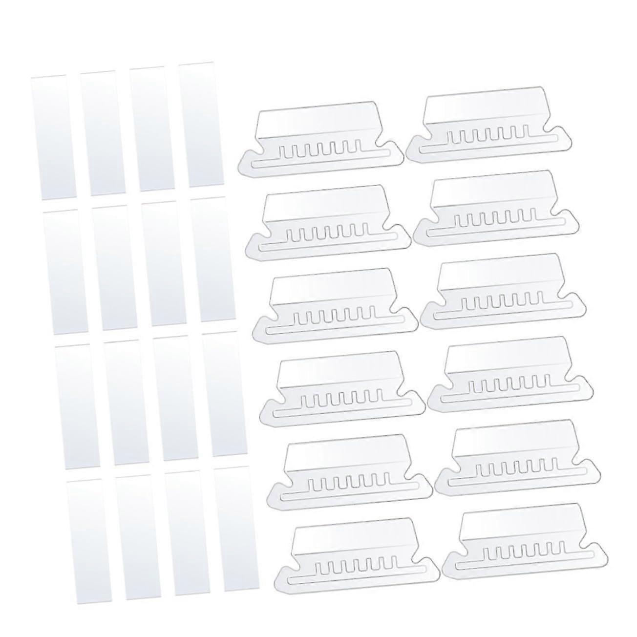 Folder Office Products 1 Set File Folder Tabs Sturdy PVC Hanging Files For Folders