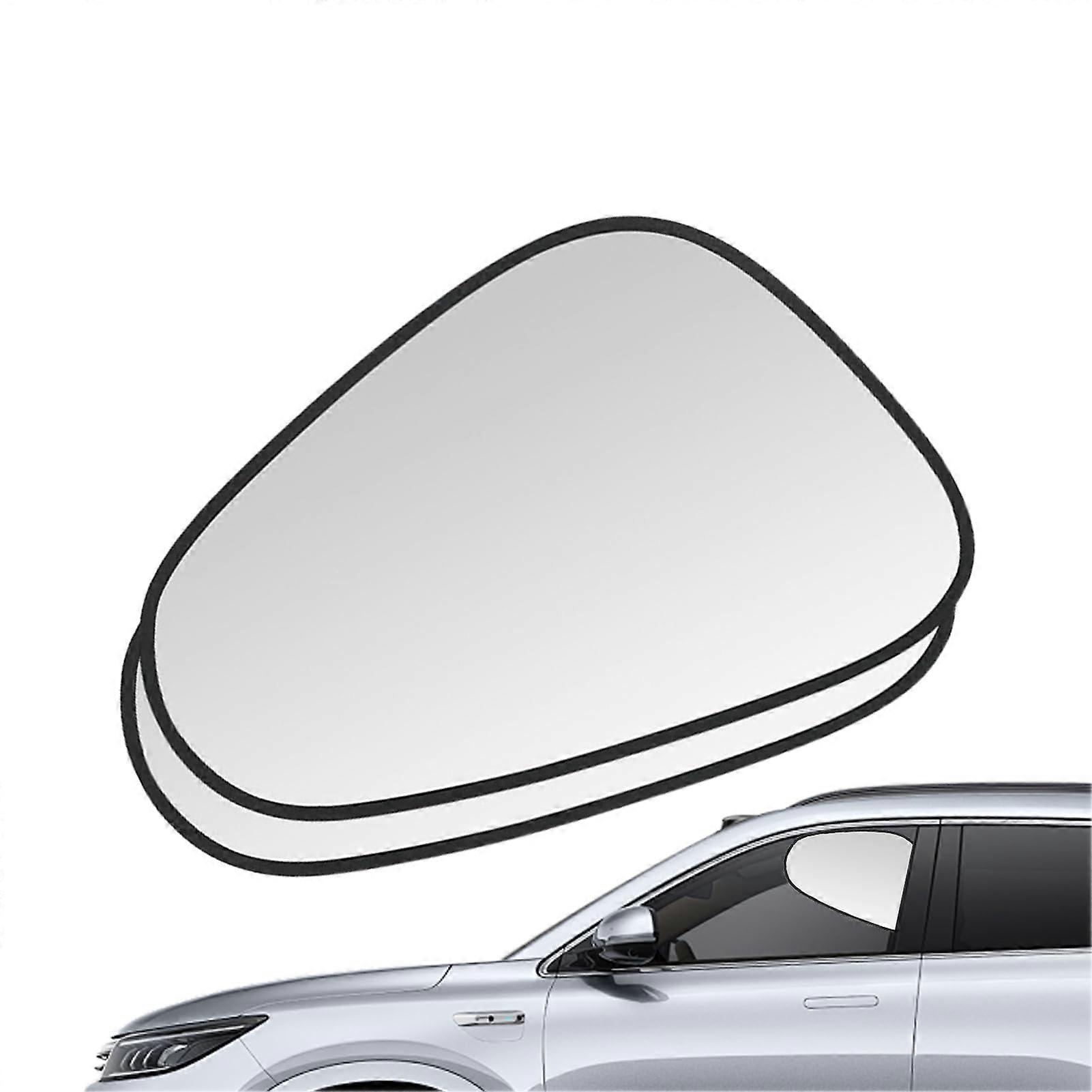 Auto Window Sunshade 2Piece Set Sunshade Films for Side Windows, Sun Cover for Sedan, PickUp SUV for Improved Shading in the Front Row