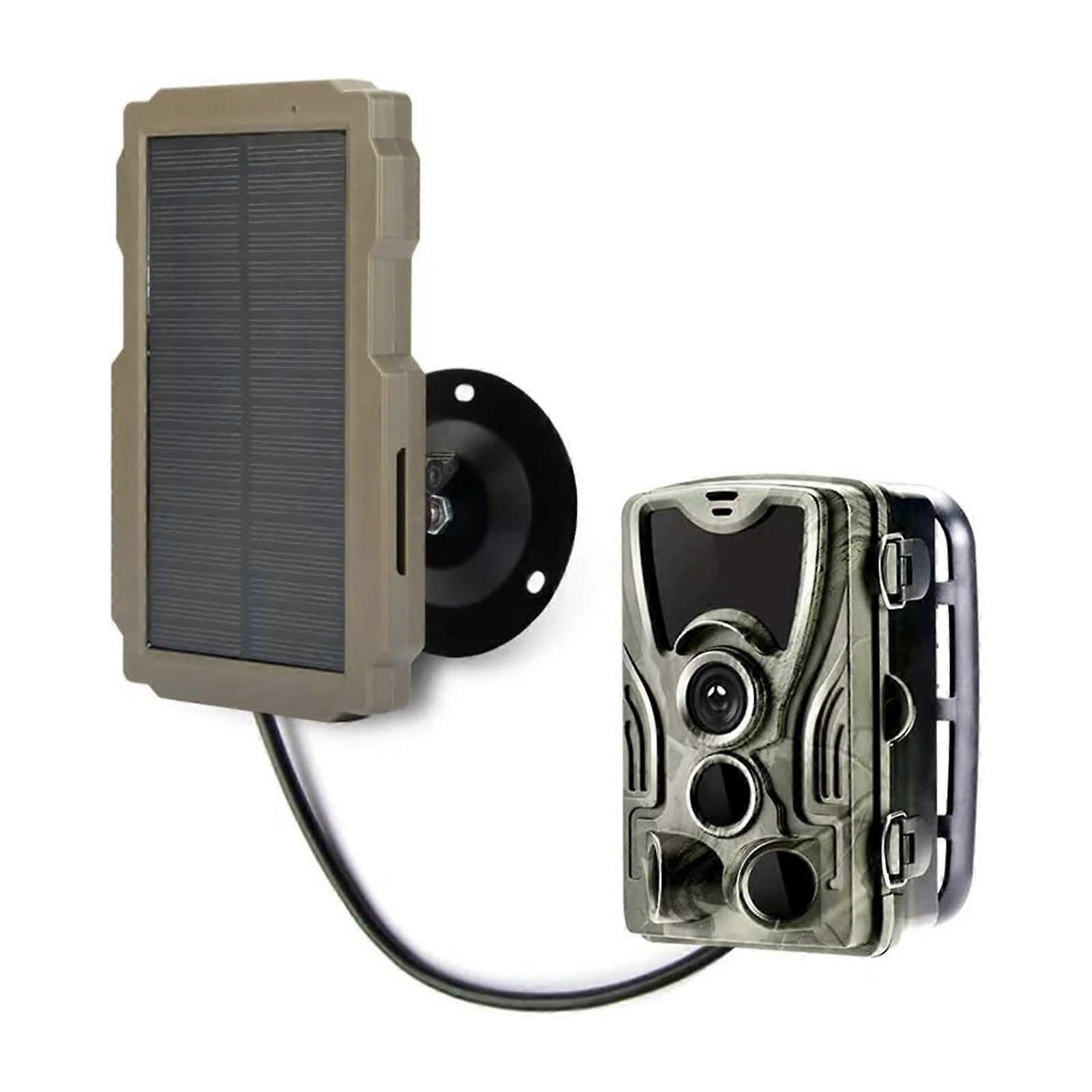 3000mAh 6V12V Waterproof Rechargeable Portable Solar Panel Kit for Wildlife Cameras Solar Charger for Hunting Cameras