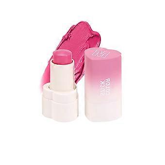Mattes Creme-Rouge-Stick, wasserfest, für Wangen und Lippen, leicht zu verblenden, vielseitig einsetzbar, herzförmiger Make-up-Stick, mehrfarbig