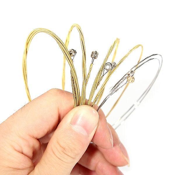 Set Of 6 Steel Strings For Acoustic Guitar String 150xl 1m