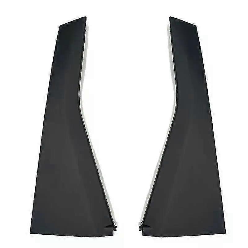 Rear Door Outer Window C Pillar Decorative Trim Panel Cover Compatible with Honda Jazz Fit GD1 GD3 2003-2008 - Stylish Garnish Upgrade