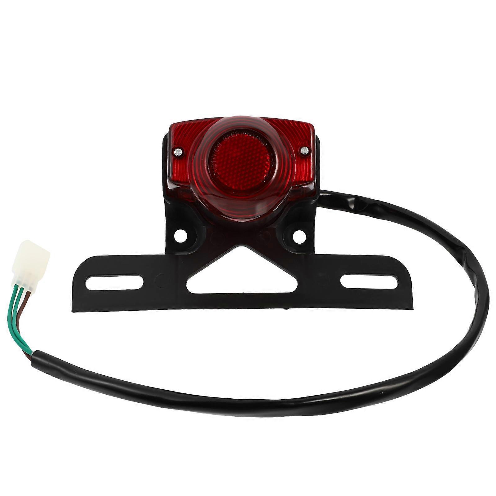 Motorcycle Taillight Practical Tail Lamp Easy Install Low Power High Reliability Replacement Broken Lights Compatible Motorcycles