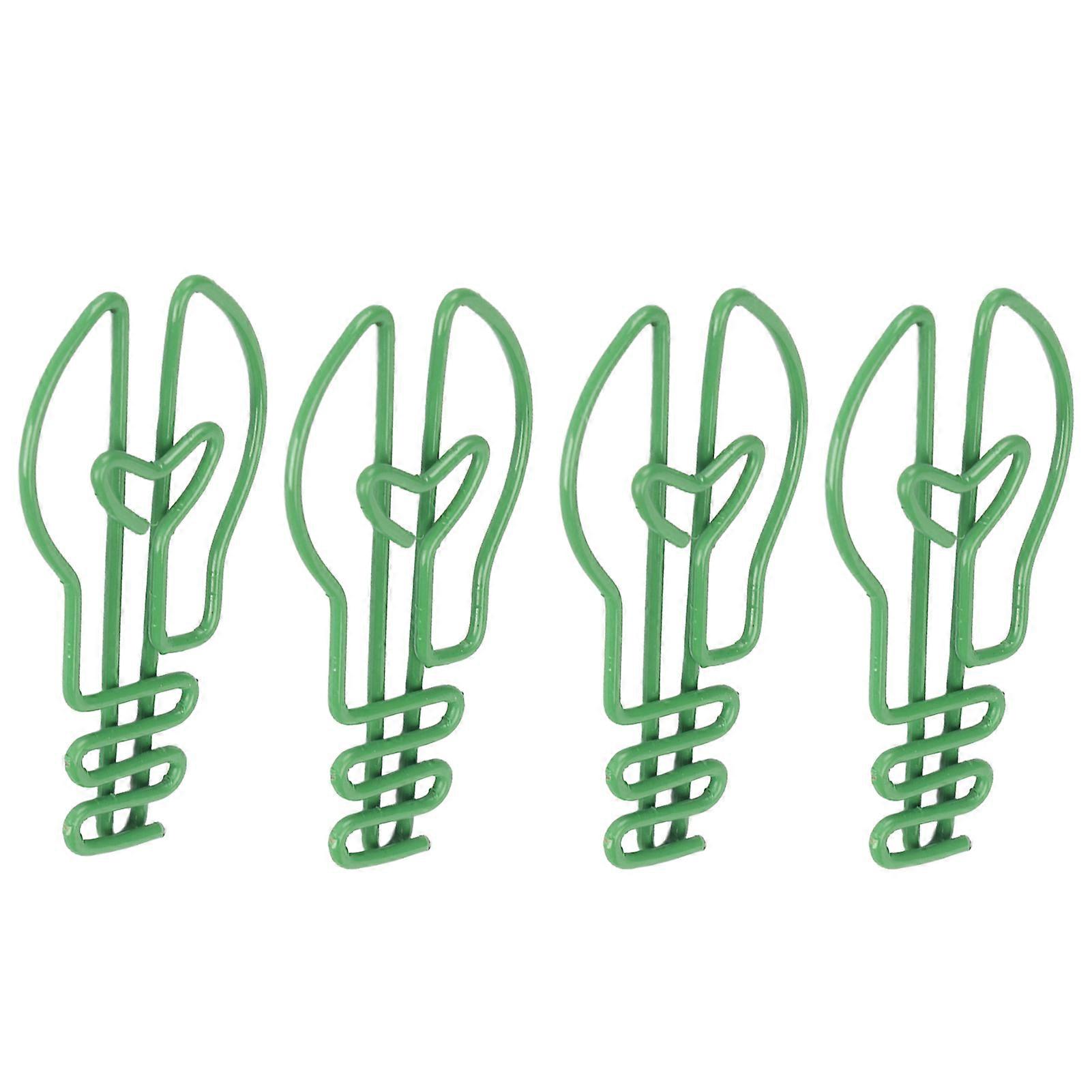 100 sztuk spinaczy do papieru mała śliczna żarówka specjalne metalowe artykuły biurowe w kształcie do notatek zielony 