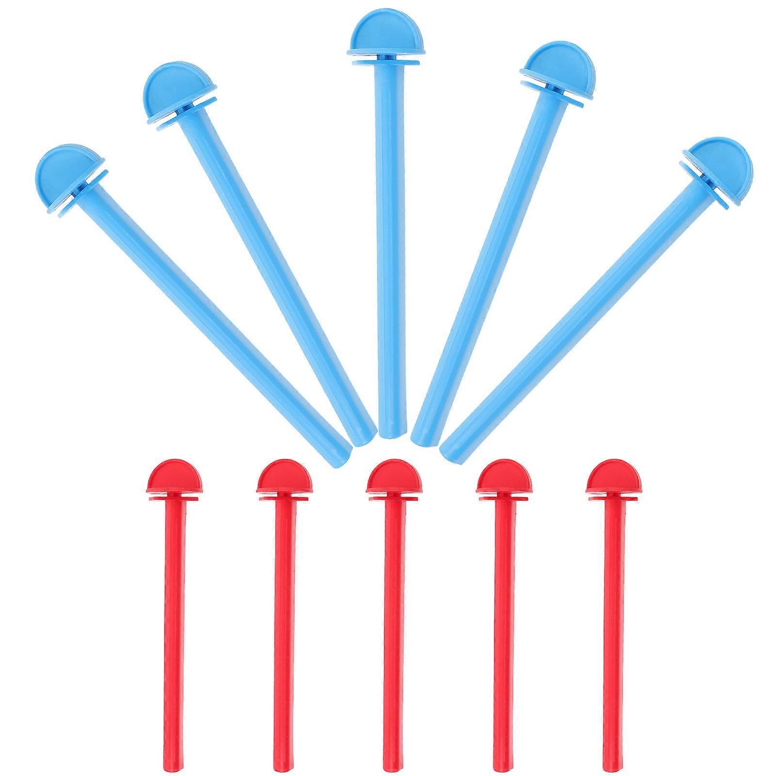10pcs Universal Bird Stand Perches Holders for Canary Finch and Budgie Cages