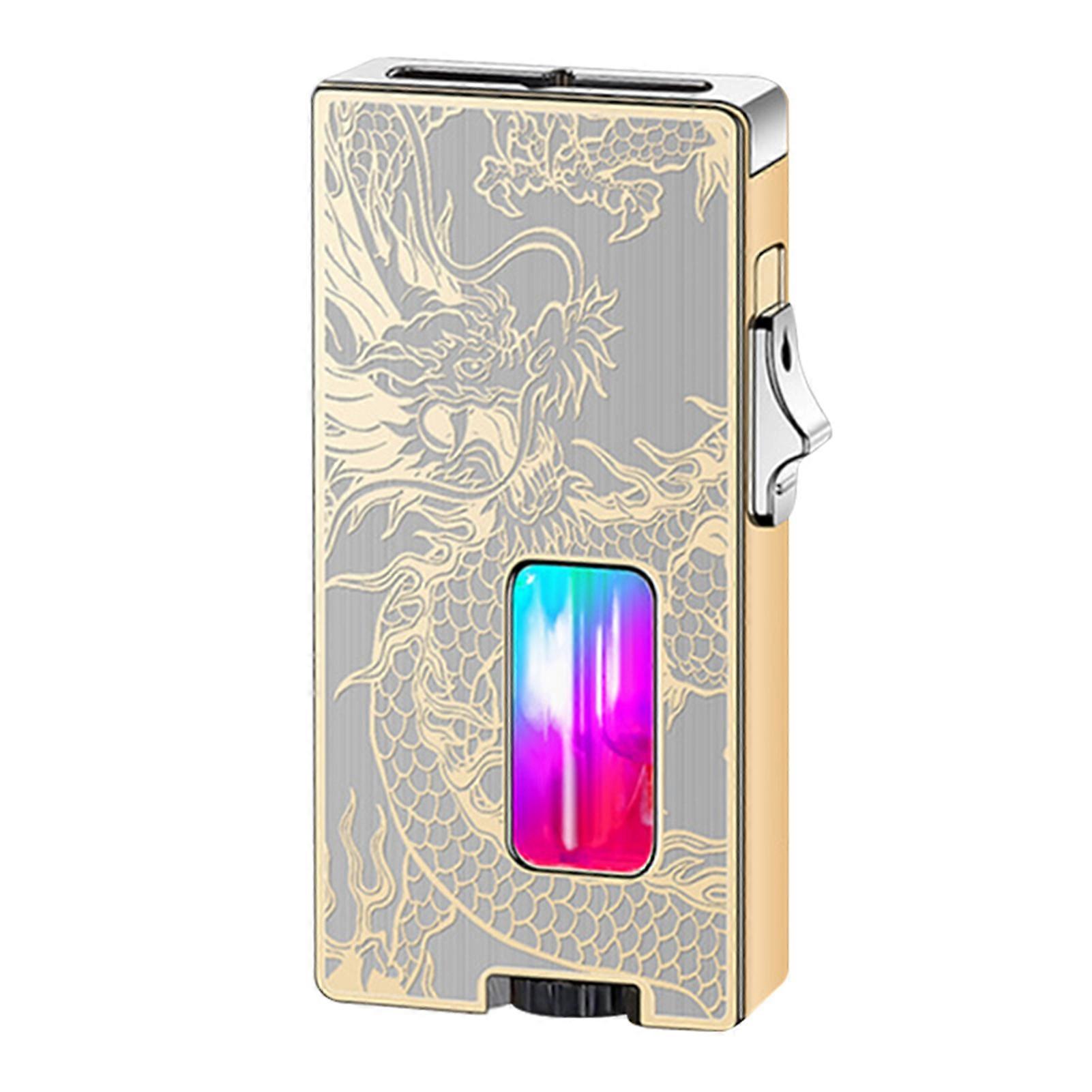 Rechargeable Windproof Lighter Gravitys Sensing Shake Ignition Men's Present