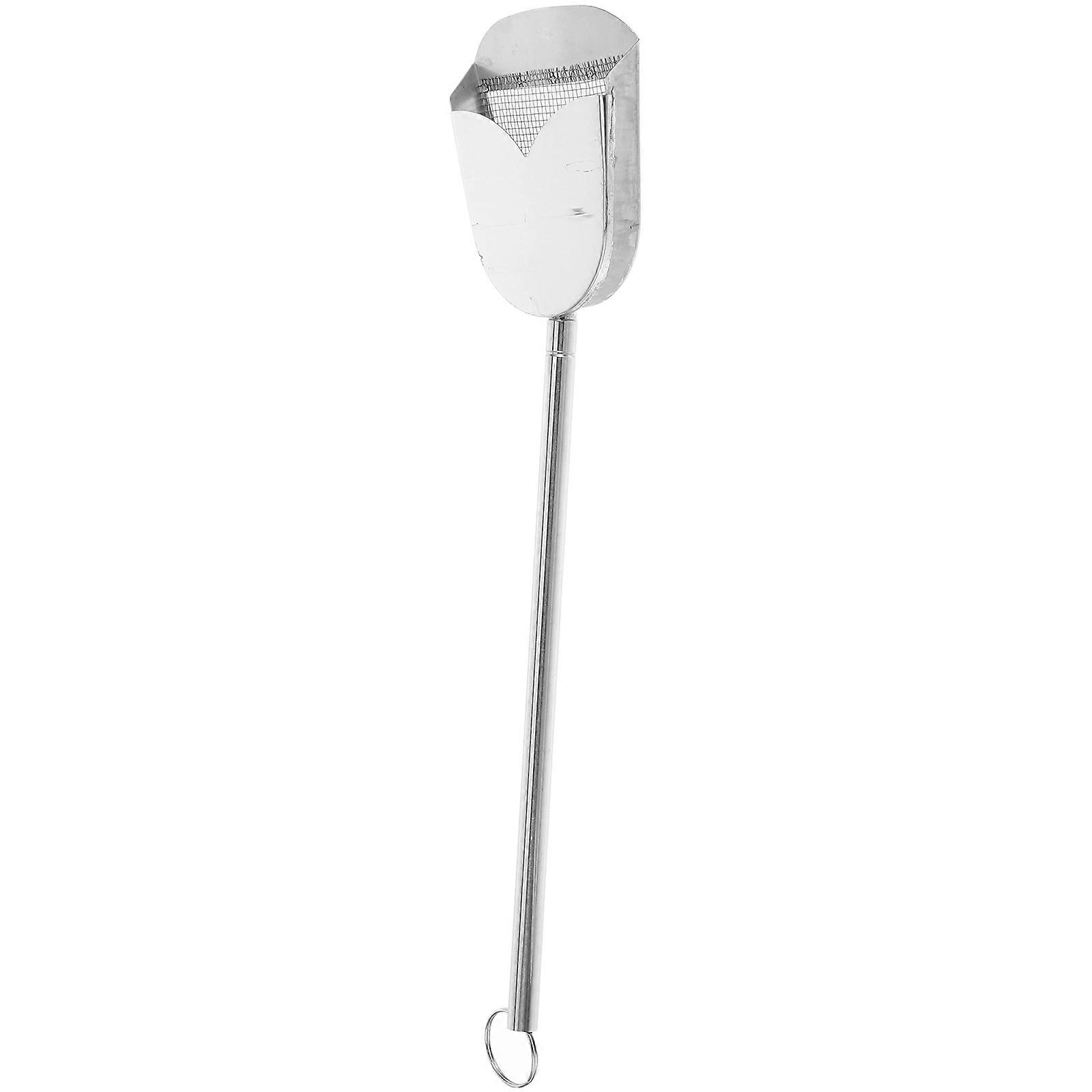 Bird Poop Scooper Stainless Steel for Cleaning Small Pet and Chicken Coop