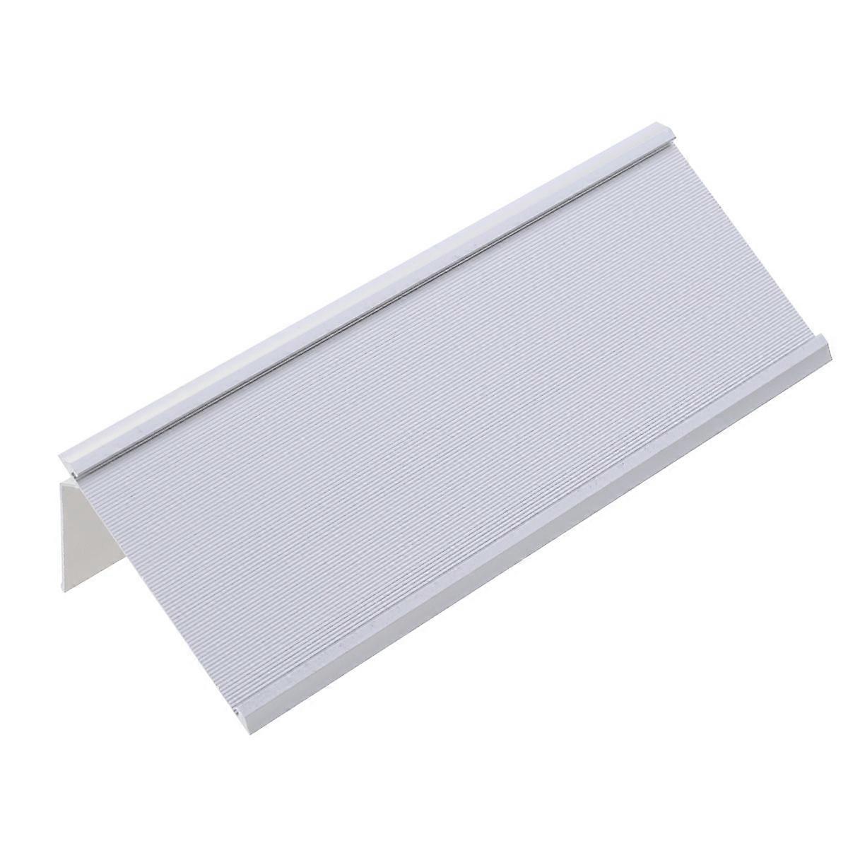 Portable Aluminum Alloy Name Card Holder Organizer 1 Set Silver