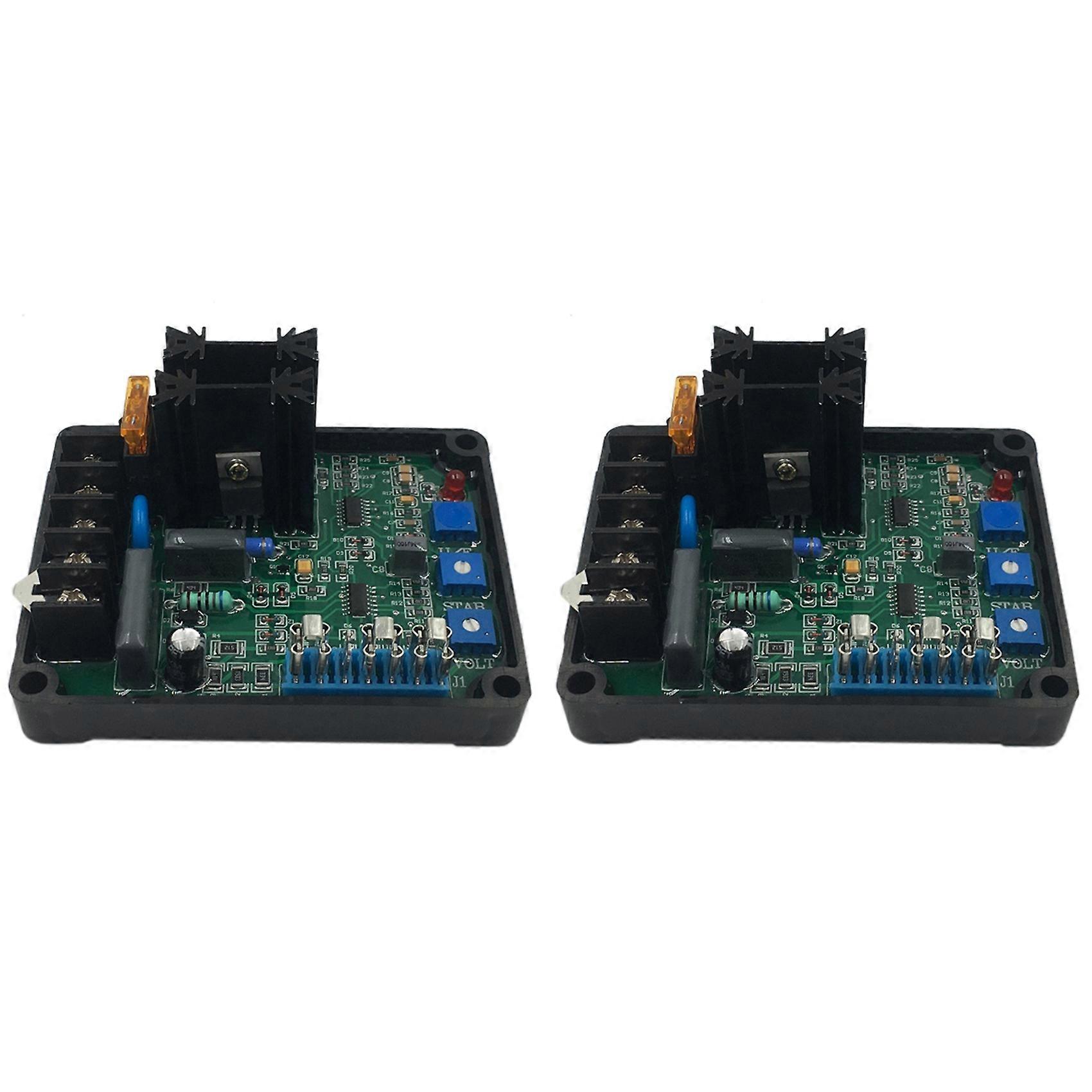 2X GAVR-8A Generator Automatic Voltage Regulator Module Universal Brushless Ac Alternator Electric C