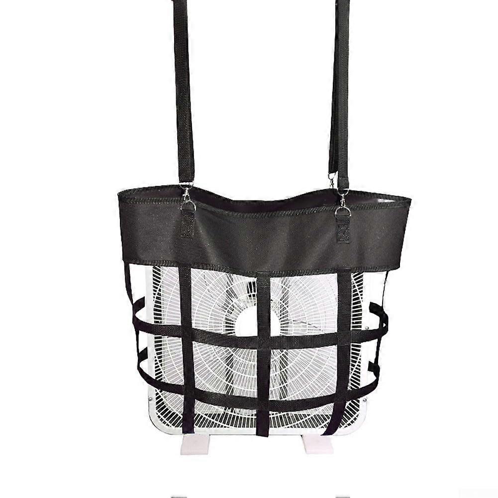 Adjustable Horse Stable Box Fan Hanging Bag, Made of 600D PVC and 5cm Webbing