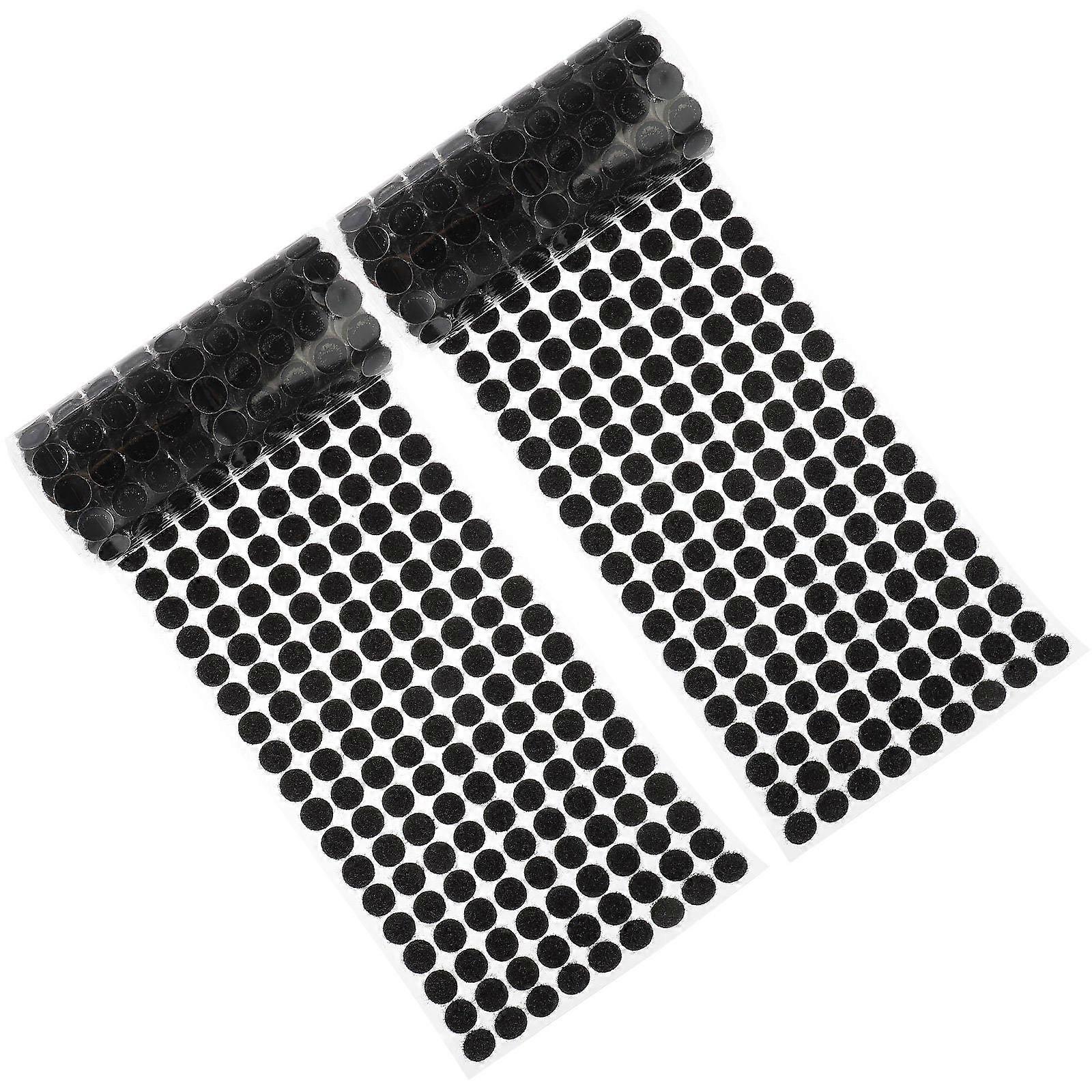 Self-Adhesive Dots Removable Round Dot Sticker Home Use Crafts 0.39x0.39x0.04in Nylon 2 Rolls