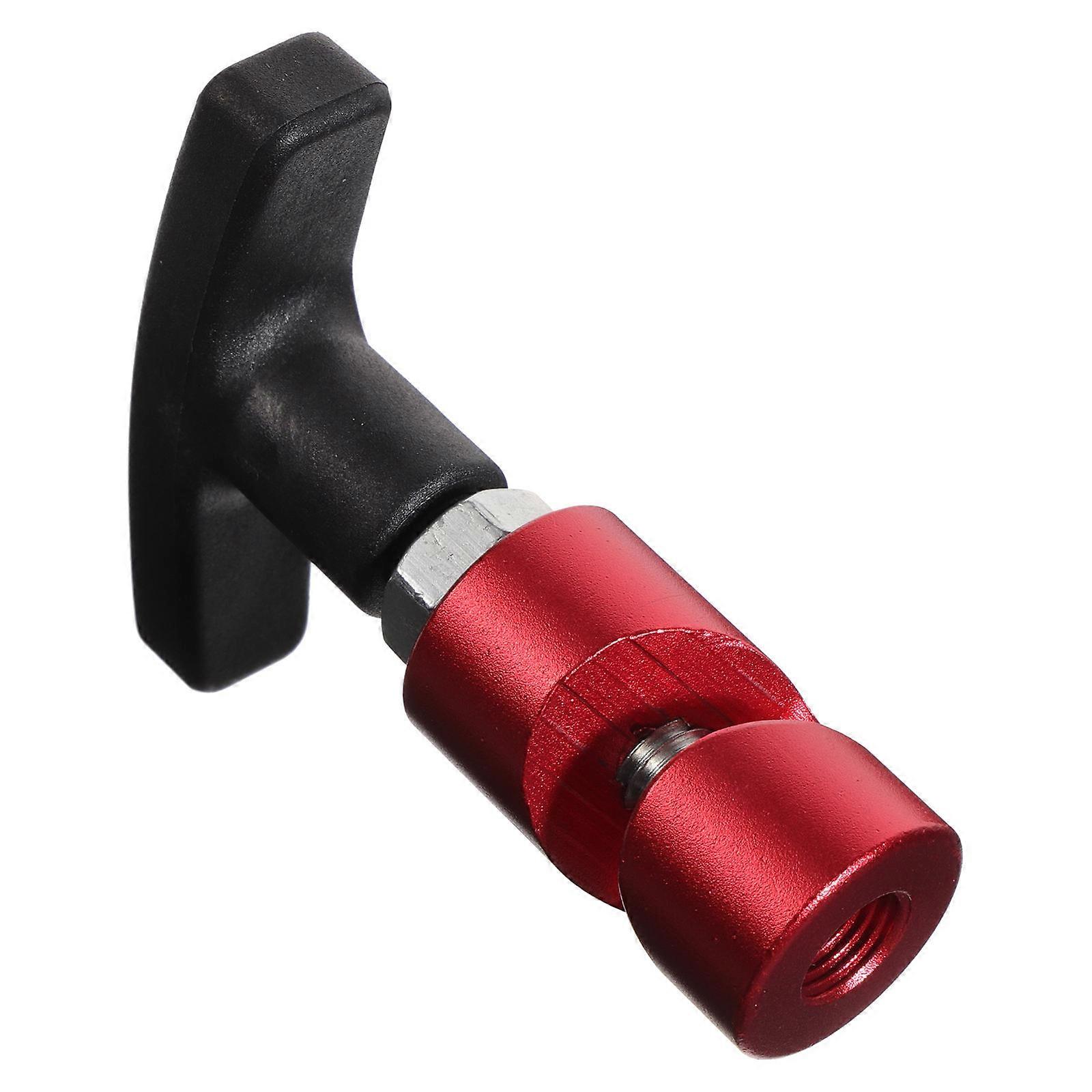 Accurate Feeler Gauge Tool Spark Plug Feeler Gauge For Men In Line Brake Pad Gauge Red Compact Size 3.5×2.8×1.2in 1Pcs