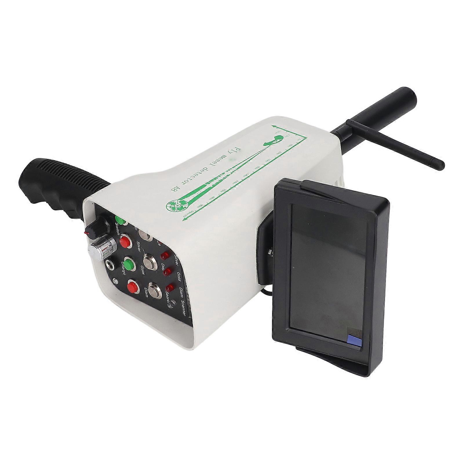 远程黄金探测器地下金属扫描仪，带高清屏幕，适用于金银铜