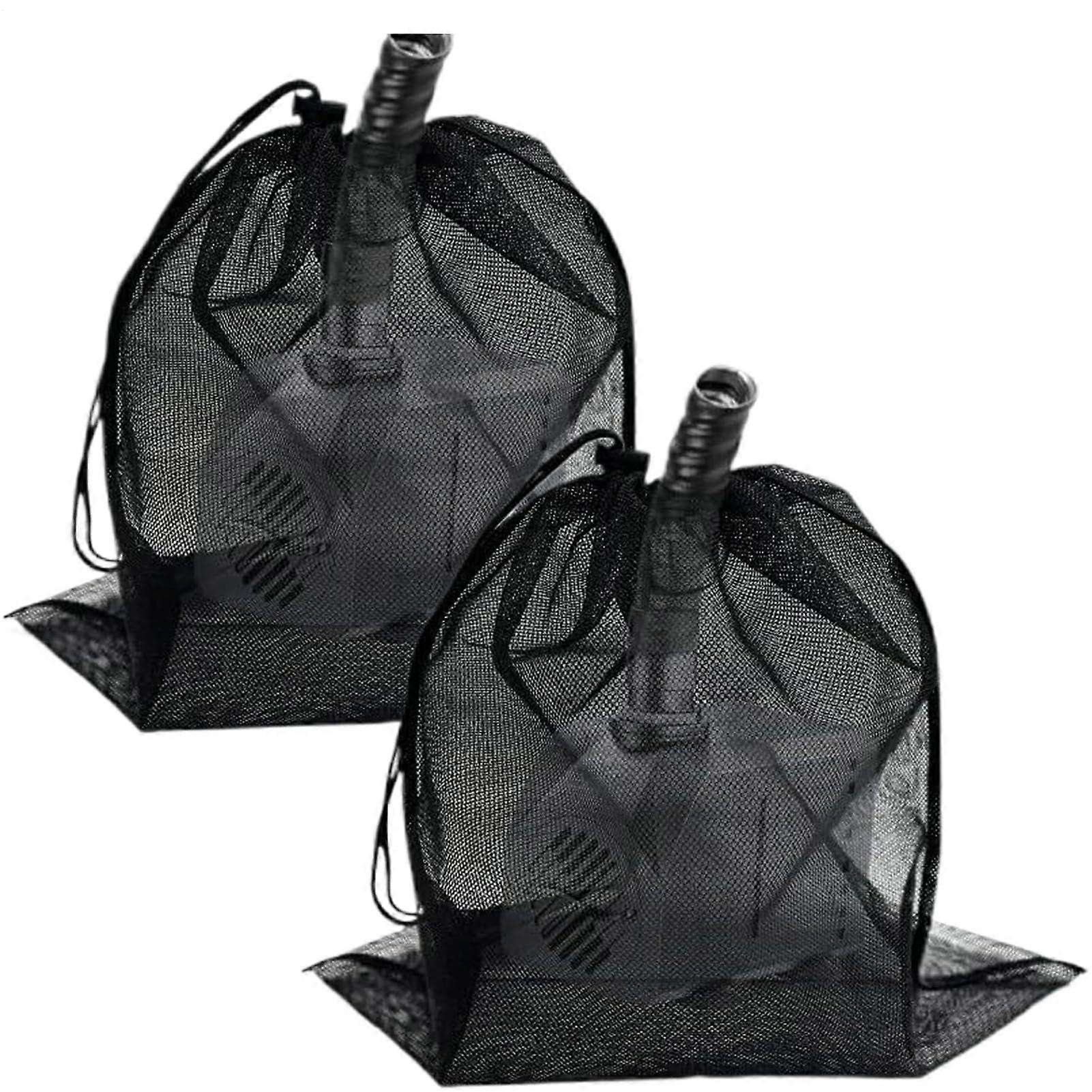 Filter Bag For Water Pumps, Mesh Net Bag, Clog Filter For Pond Pump, Elastic Protection, Waterproof, Aquarium Filtration