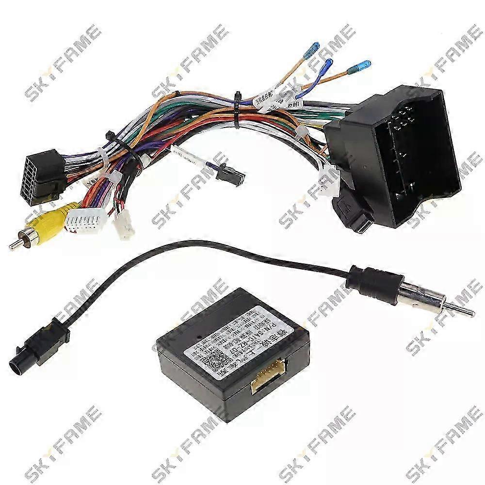 Gjelder bil 16Pin Stereo Ledningsnett Strømkabel Canbus Box Dekoder For Roewe 360 550 I5 RX5 RX3 I6 EI5 MG GS ZS 3/5/6 RZ-SAI